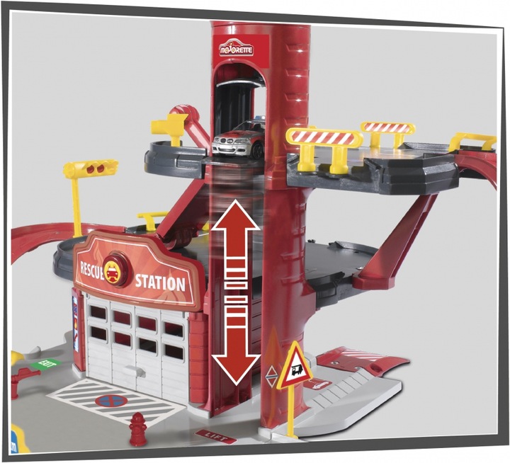 Produktbild Majorette Creatix Rescue Center mit Fahrzeugen