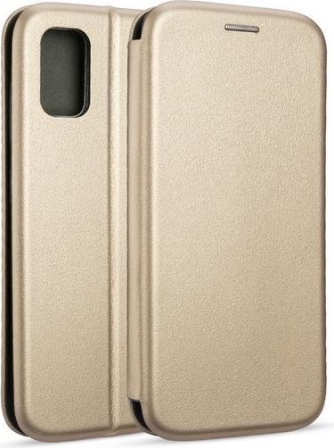 Actual product image Beline Case Book Magnetic Samsung A41 A4 zlotygold (Samsung Galaxy A41)