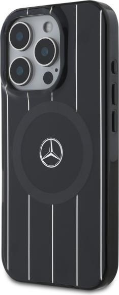 Image du produit Mercedes MEHMP16L23HRSK iPhone 16 Pro 6.3" czarny/black hardcase MB Double Layer Crossed Lines MagS (Apple iPhone 16 Pro)