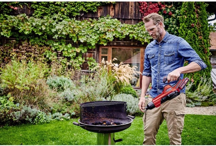 Actual product image Einhell Cordless leaf blower GE-ULB 18 Li E-Kit, 2.0 Ah battery (Rechargeable battery operated, Leaf blower)
