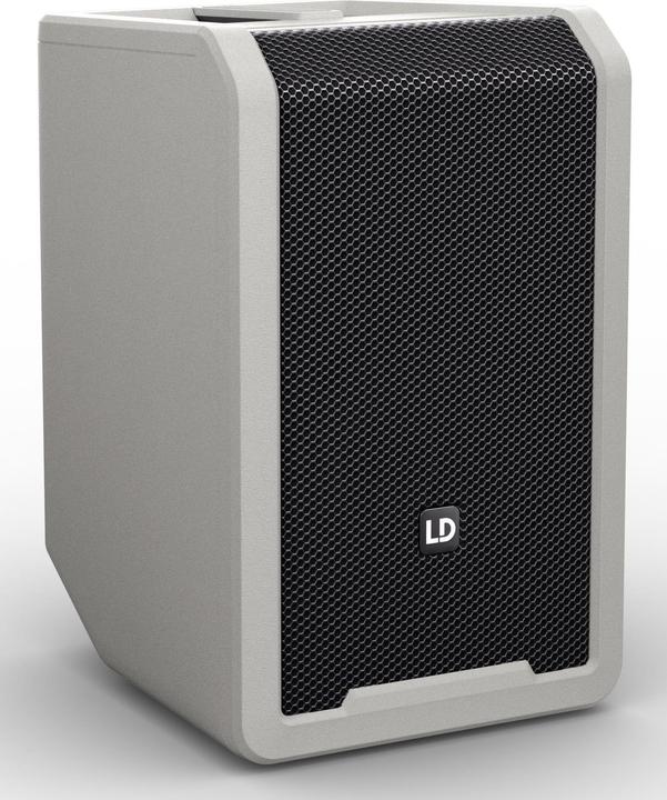 Immagine prodotto LD Systems ANNY® 8 G - Altoparlante PA Bluetooth® portatile con batteria ricaricabile e mixer, Grigio Urbano (Attivo, 1x 80 W)