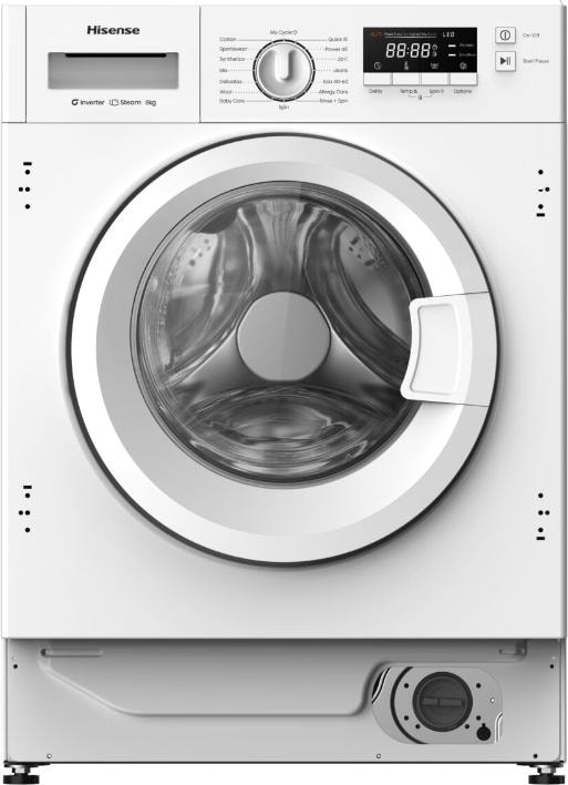 Produktbild Hisense WF3M841BWIES (8 kg, Links)