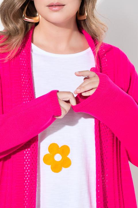 Actual product image Miamoda A-line structured blend cardigan (54)