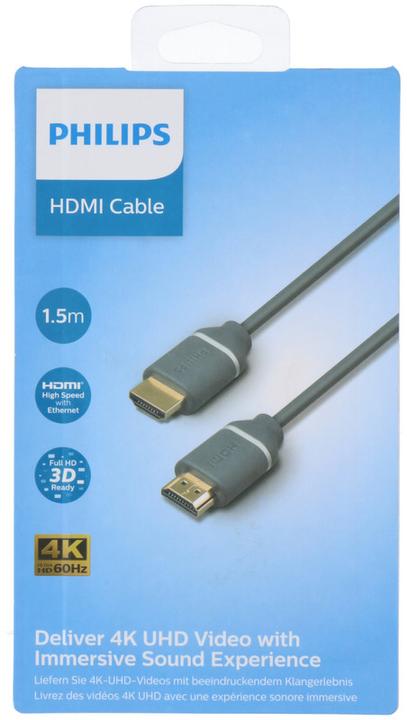 Produktbild Philips HMDI cable 1.5m SWV5610G (1.50 m, HDMI)