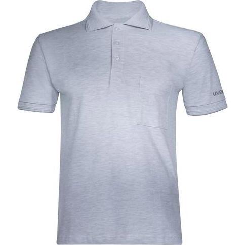 Uvex Safety, Arbeitsjacke, Poloshirt 88168 grau 4XL (4XL)