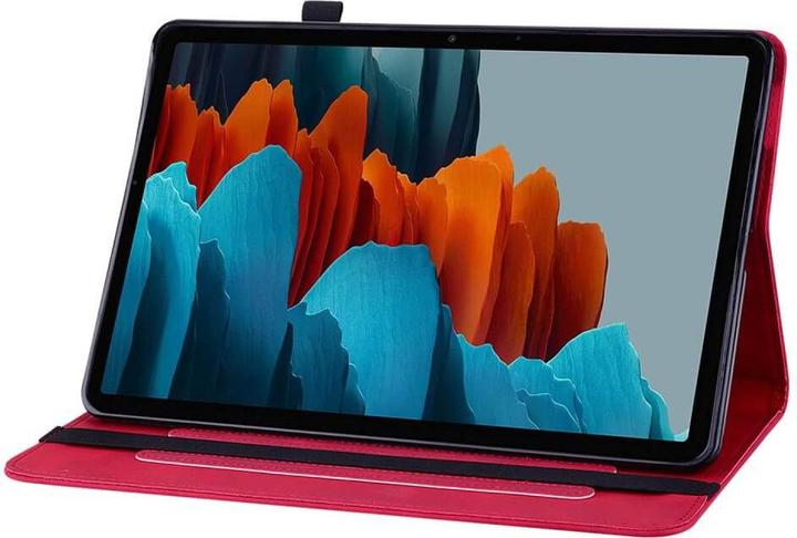 Produktbild Cover-Discount Galaxy Tab S9+ - Schutzhüllle mit Zipper Tasche rot (Galaxy Tab S9+, Galaxy Tab S10+, Galaxy Tab S9 FE)