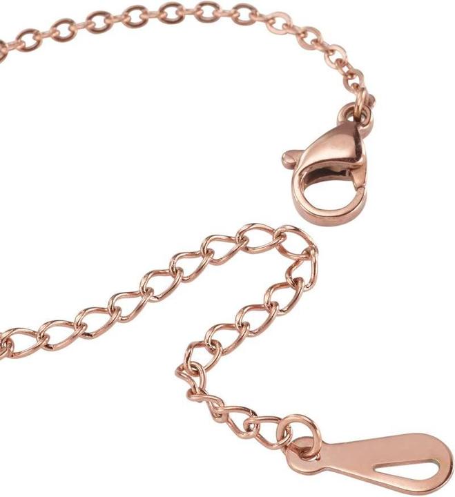 Produktbild Bijouteria Armband (21 cm, Edelstahl, Zirkonia, PVD Beschichtung (goldfarbig))