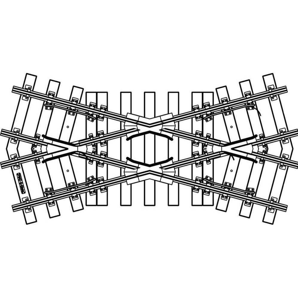 Thumbnail - Piko G Gleis 35240 Kreuzung 320 mm (Spur G)