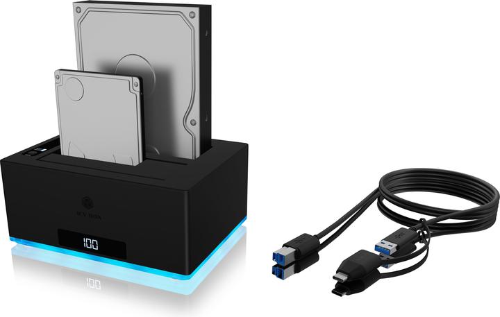 Image du produit Icy Box Docking- & Klonstation (USB-B, 1 portion)