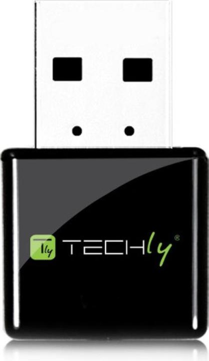 Immagine prodotto Techly 109245 Mini bezprzewodowa karta sieciowa USB Wi-Fi 300N 2.4GHz (USB)