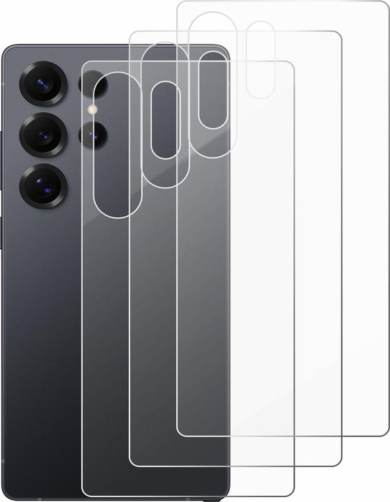 Immagine prodotto Savvies Panzer Schutzglas für Samsung Galaxy S25 Ultra (Rückseite) Schutzfolie Displayschutz Display S (3 pz., Samsung Galaxy S25 Ultra)