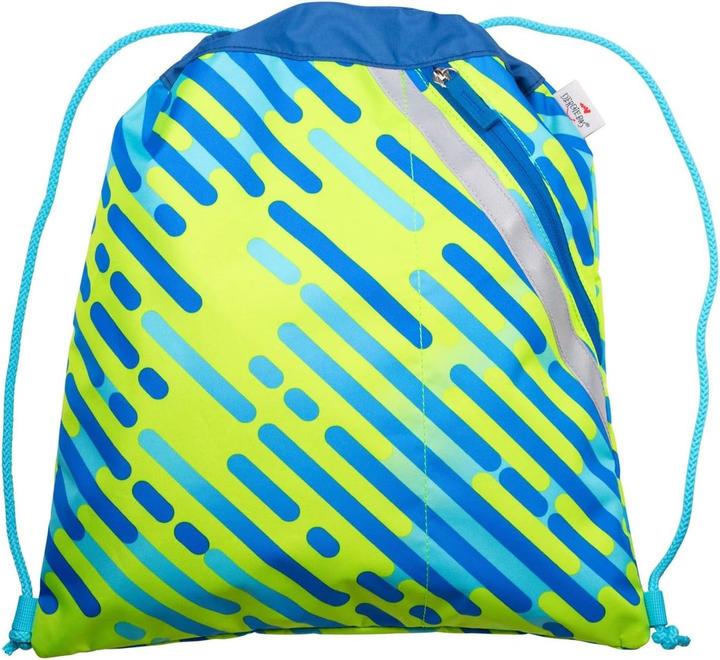 Actual product image Derdiedas ErgoFlex Tiny Exklusiv Neon 5-Piece School Backpack Set Monster (21 l)