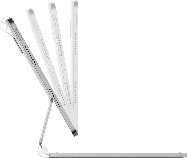 Produktbild Typecase Case Edge with keyboard for iPad Air 11" 2024/2025 white (Apple iPad Air 11 2024, Apple iPad Air 11 2025, Apple iPad Air 11 2026)