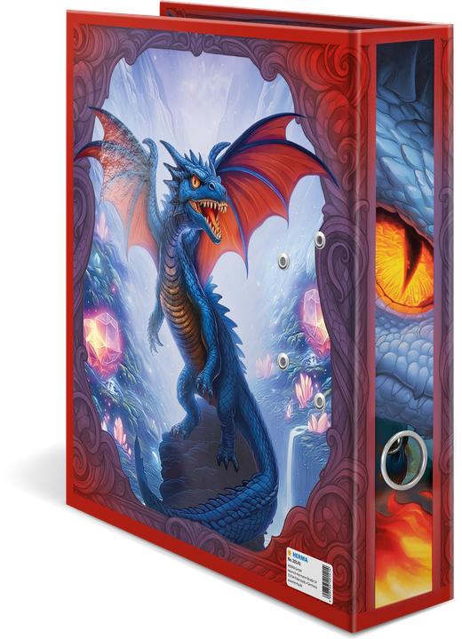 Actual product image HERMA Motiv-Ordner A4 Dragon (A4, 70 mm, 1 pcs.)