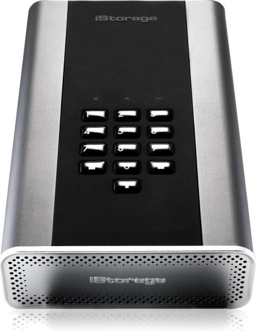 Produktbild iStorage diskAshur DT2 256-bit 22TB-Classified - Graphite (22 TB)