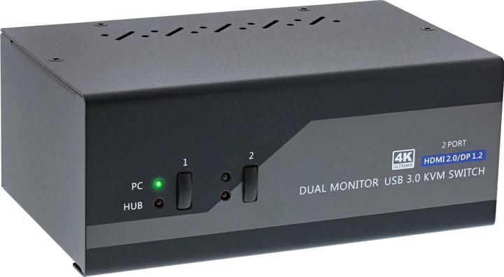 Actual product image InLine 62642I KVM Desktop Switch