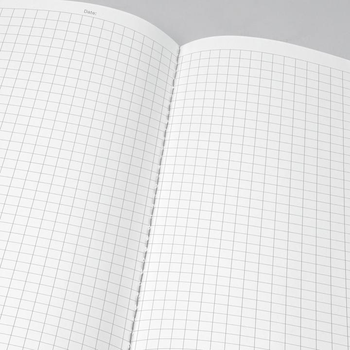 Actual product image Sigel 2 notebooks Linescape DIN A5 squared, dark grey, light grey softcover 68 pages (A5, Checked, Soft cover)