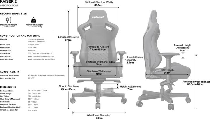 Actual product image Anda seaT Emperor 2