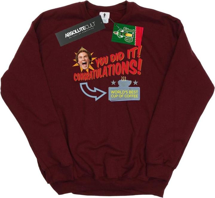 Produktbild Elf World's Best Coffee Sweatshirt (M)