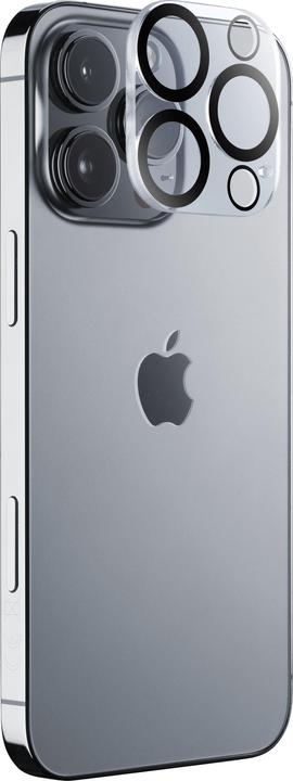 Actual product image Cellularline Camera Lens - iPhone 16 Pro Max Protection for the camera Transparent (1 Piece, Apple iPhone 16 Pro Max)