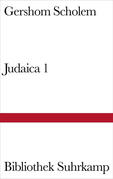 Produktbild Judaica 1. (Deutsch, Gershom Scholem, 2003)