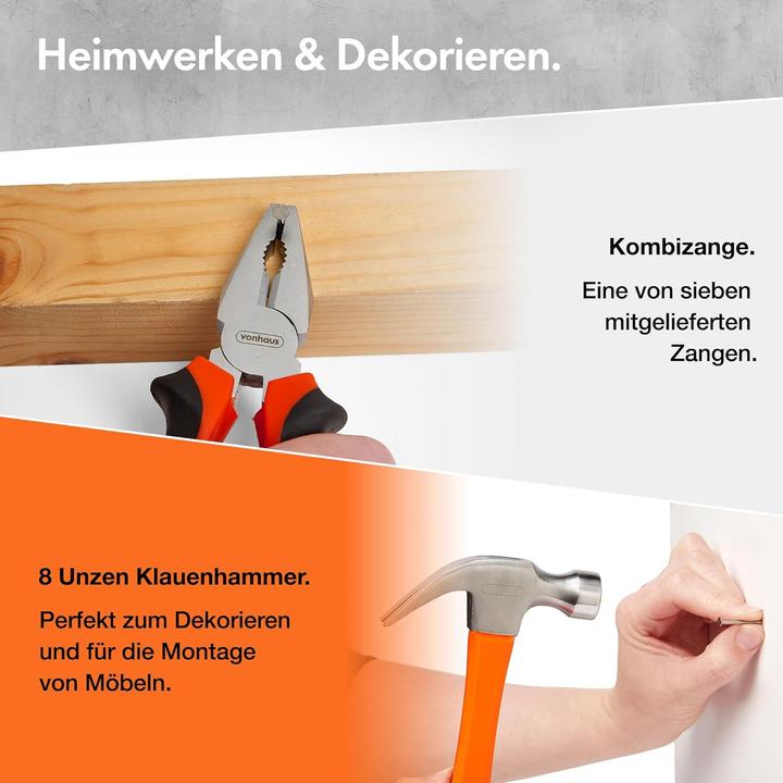 Actual product image VonHaus Werkzeugset (120 pieces)