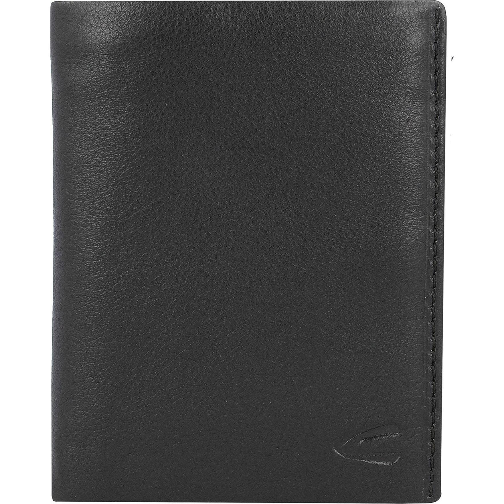 Camel Active, Herren, Portemonnaie, Geldbörse, Schwarz