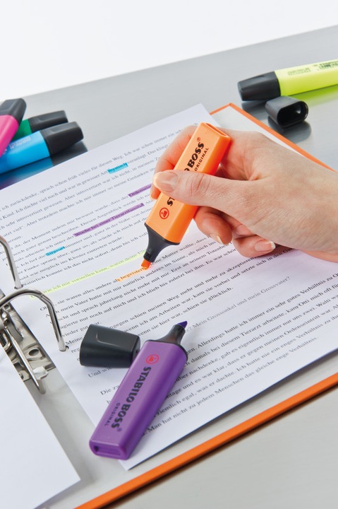 Produktbild STABILO BOSS ORIGINAL Textmarker (Türkis, 5 mm, 1 x)