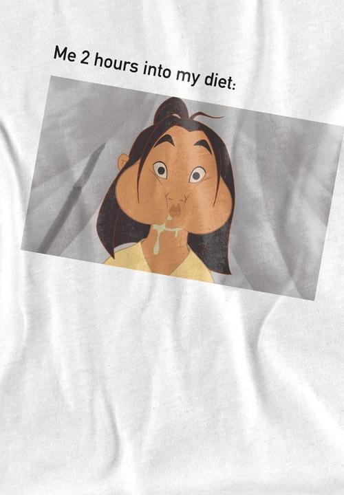 Produktbild Mulan Diet Fail Meme TShirt (128)