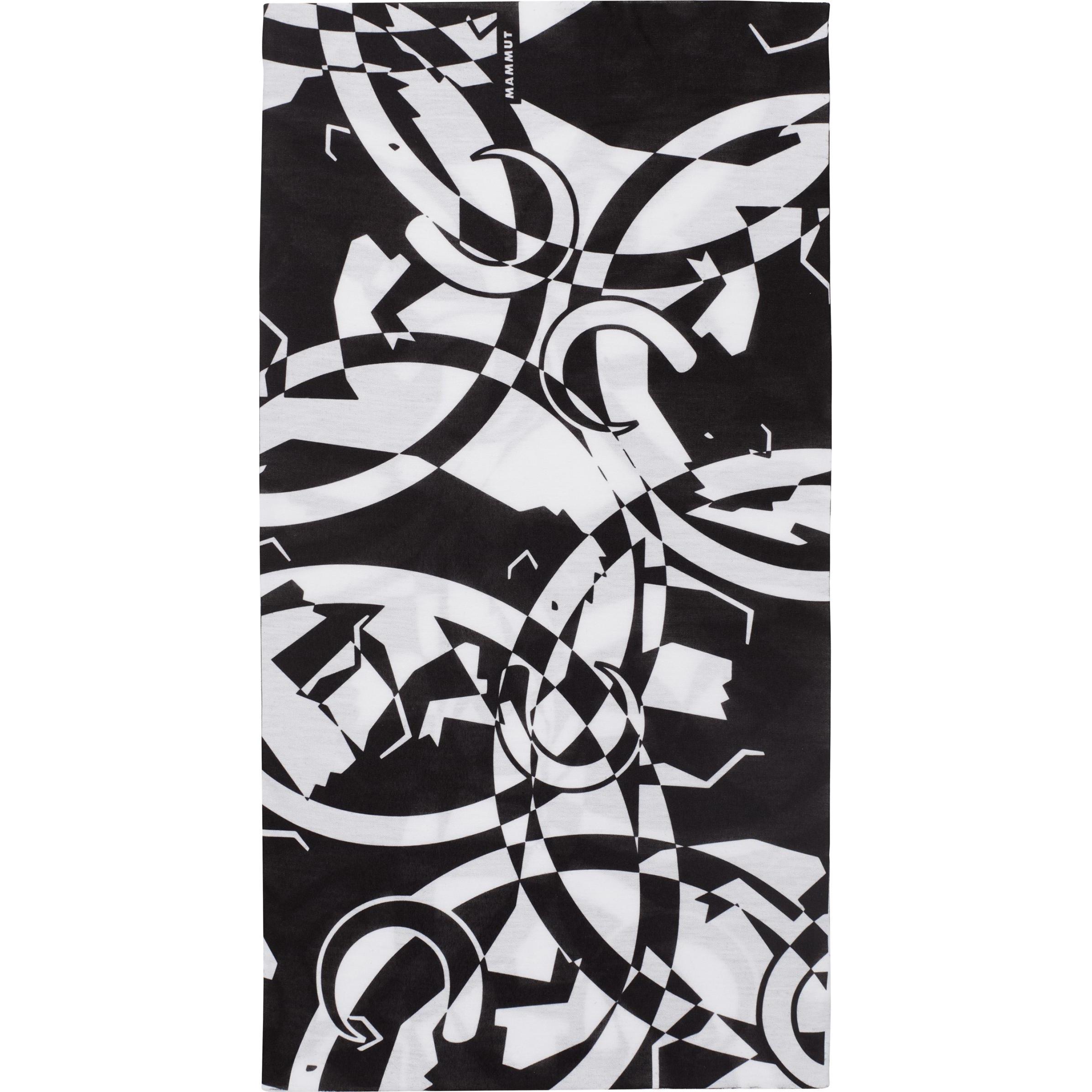 Mammut, Herren, Stirnband, Neck Gaiter Scrambled, Schwarz