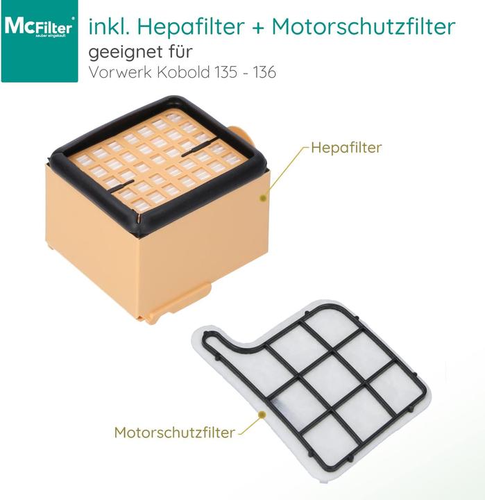 Actual product image Mc Filter Accessory set VO 8335
