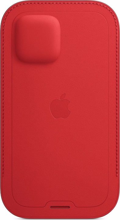 Actual product image Apple Leather Sleeve with MagSafe (Apple iPhone 12, Realme 12 Pro+)