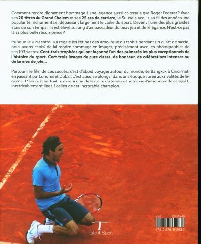 Immagine prodotto Roger Federer : les 103 titres d'une légende (Francese, Bringuier Emmanuel, Pichené Julien, 2022)