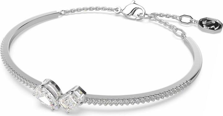 Produktbild Swarovski Mesmera Armreif Verschiedene Schliffe Weiss (17.30 cm, Swarovski Metall)