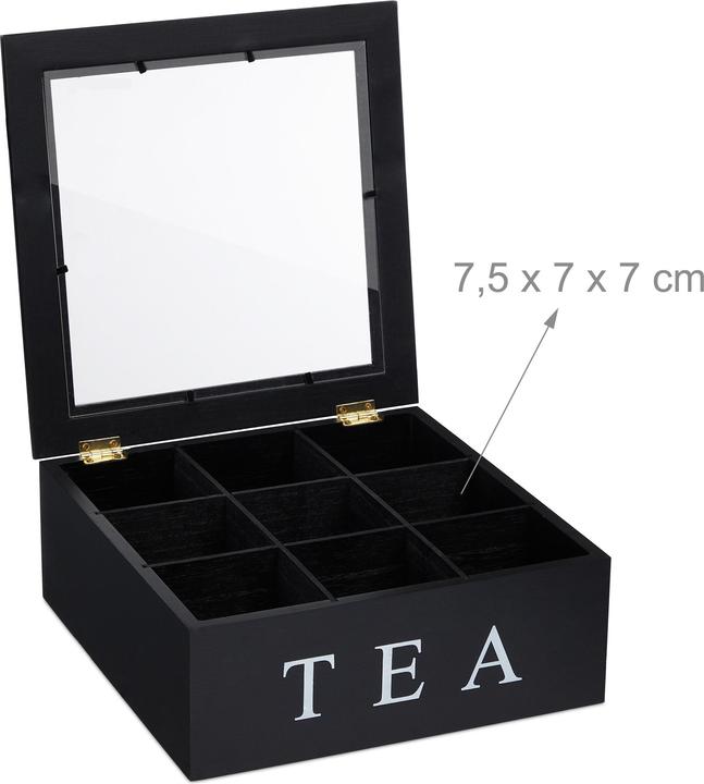 Actual product image Relaxdays Tea Organiser