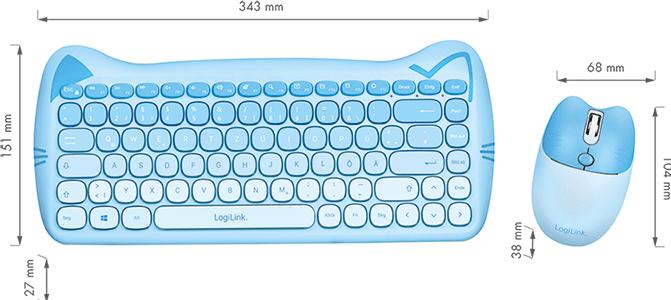 Actual product image LogiLink Prüfen (DE, Wireless)