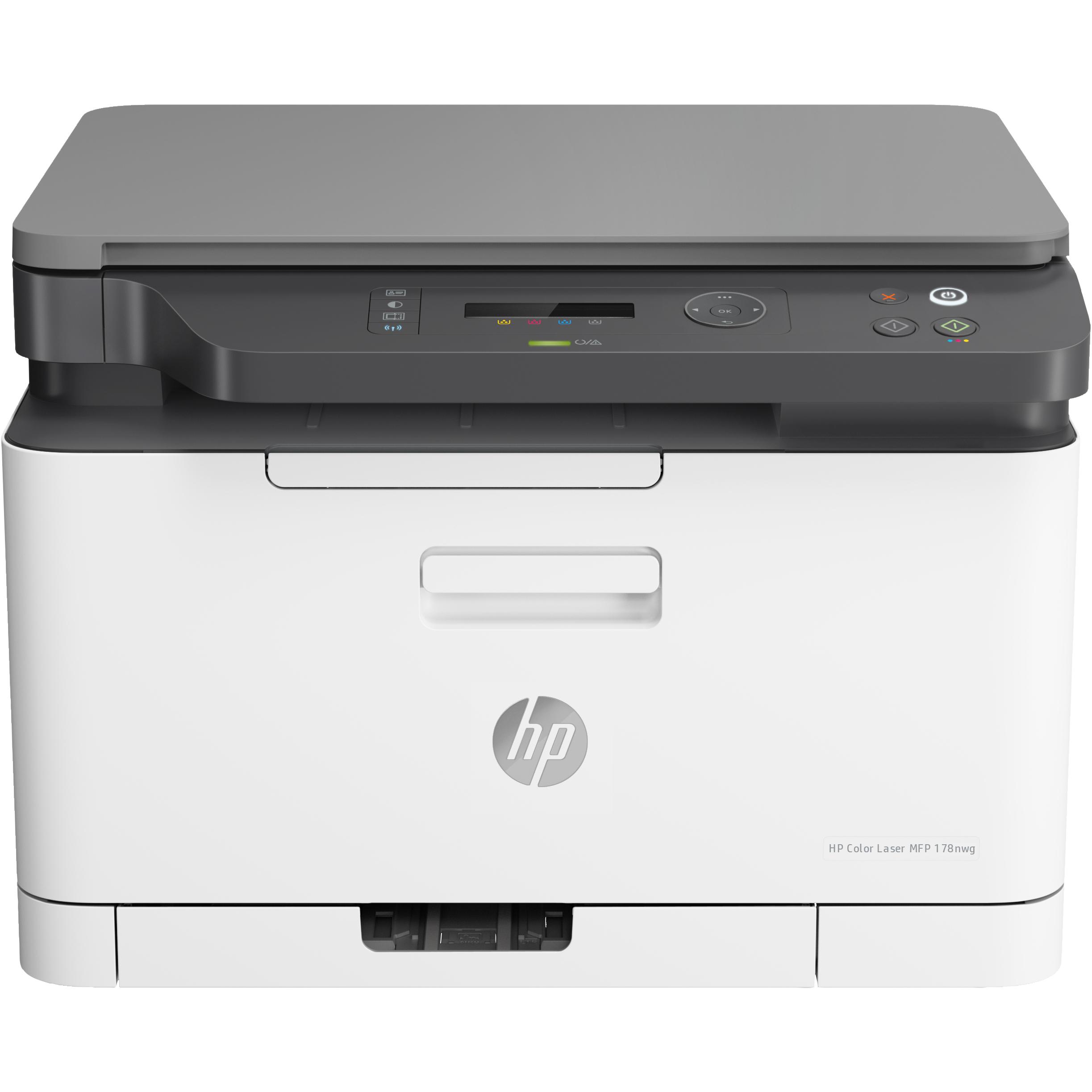 HP 178nwg Color Laser MFP (Laser, Farbe), Drucker, Schwarz, Weiss