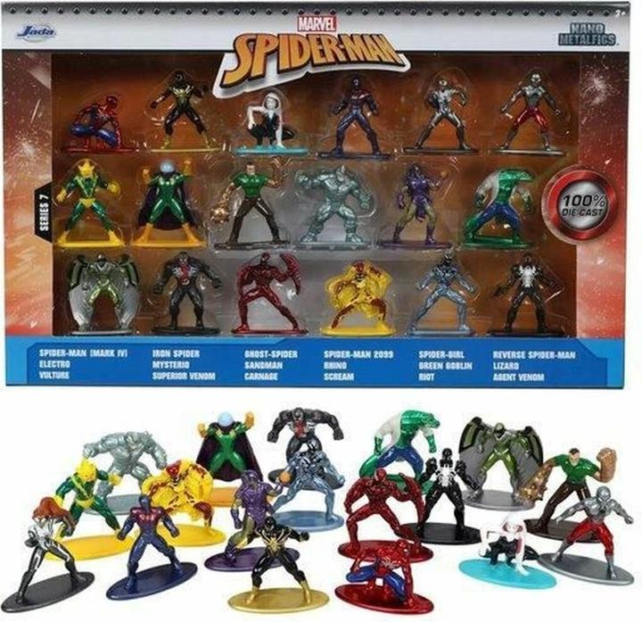 Produktbild Jada Marvel Spiderman Wave 7 Set