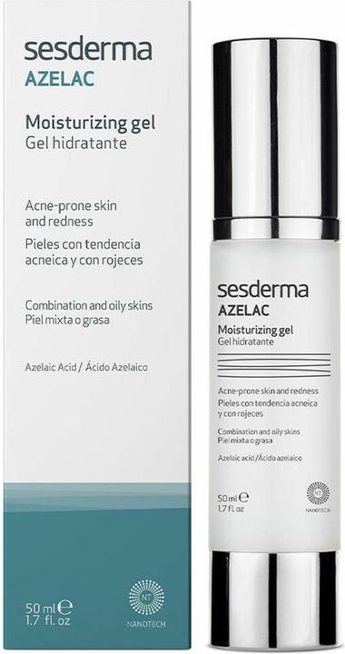 Produktbild Sesderma Azelac Moisturizing Gel for oily and combination skins (50 ml, 24h Creme)