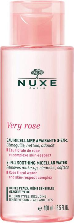 Produktbild Nuxe Very Rose - Beruhigendes Mizellen-Reinigungswasser (Mizellenwasser, 400 ml)
