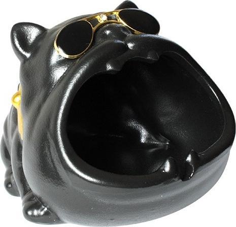 WFB Ashtray Black Dog