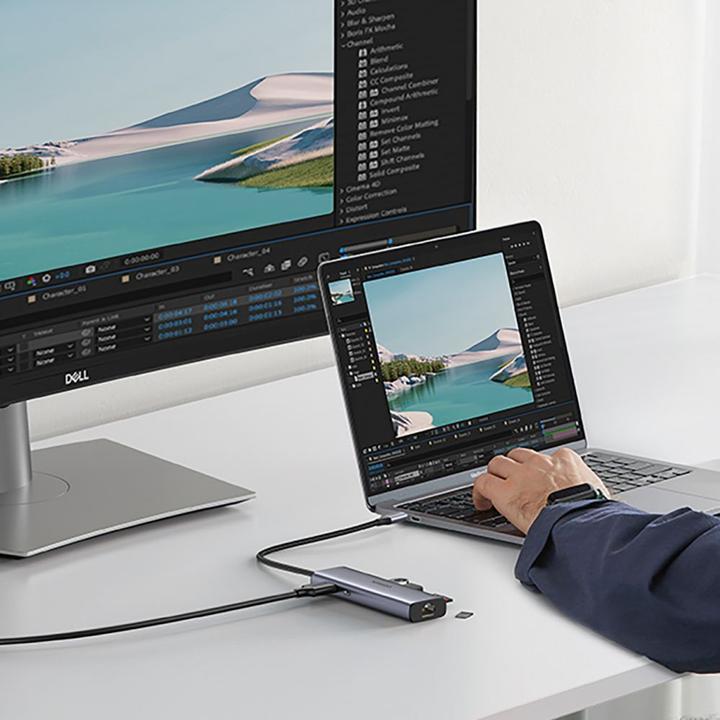 Image du produit Ugreen USB Hub 3.0 (USB-C, 7 ports)