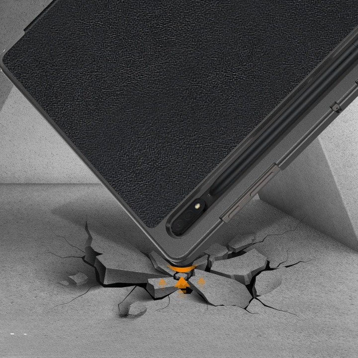 Immagine prodotto Cover-Discount Galaxy Tab S9 Ultra - Custodia Smart Tri-fold nera (Galaxy Tab S9 Ultra)