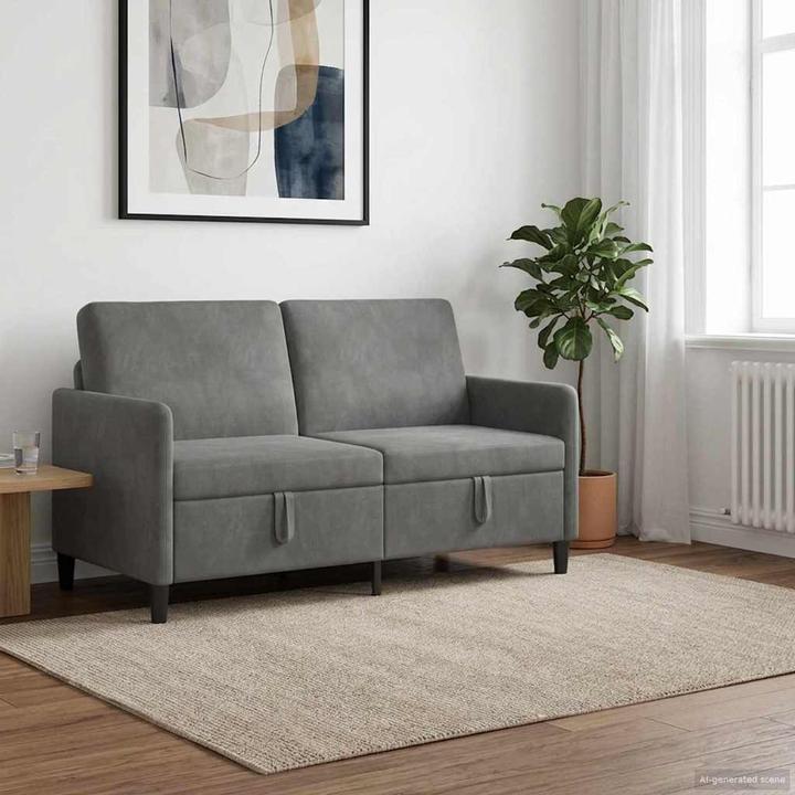 Produktbild vidaXL Sofa mit Stauraum (2-Sitzer)