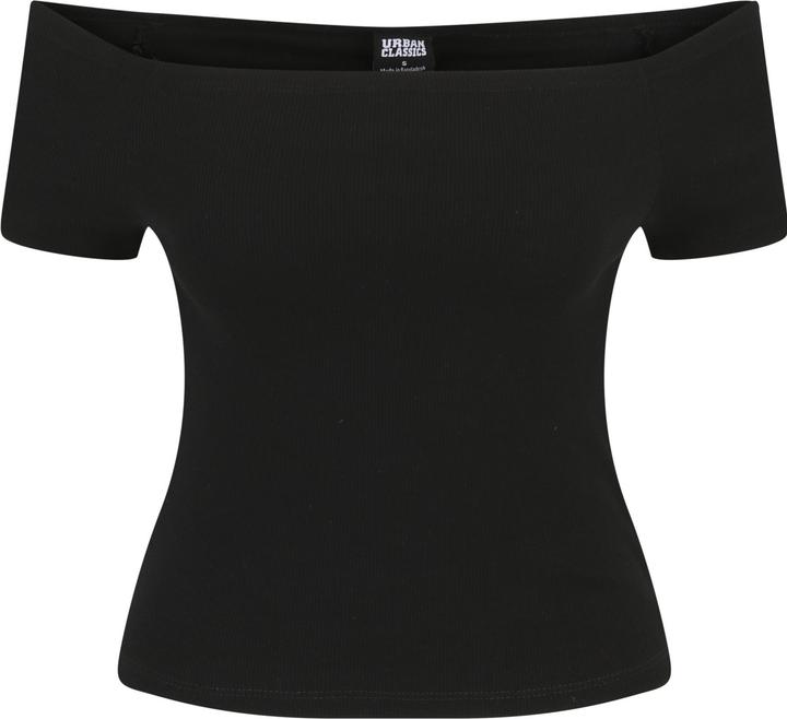 Produktbild Urban Classics Ladies Off Shoulder Rib Tee 2-Pack (L)