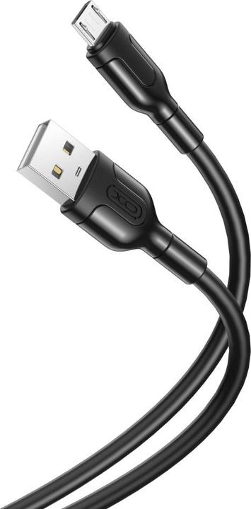 Actual product image xO Cable USB to Micro USB NB212 2.1A 1m (black) (1 m, USB 2.0, 10.50 W)