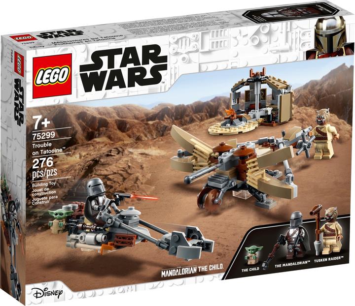 Actual product image LEGO Star Wars 75299 Problems on Tatooine Set (75299, LEGO Star Wars, LEGO Rare Sets)
