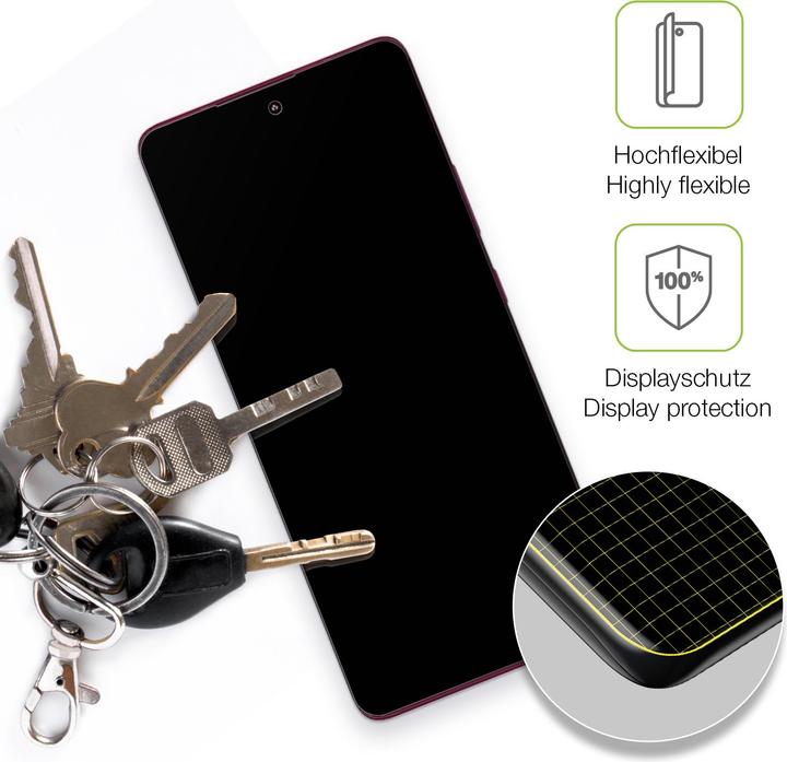 Produktbild Dipos Full Cover Schutzfolie Matt (1 Stk., Motorola Edge 30 Fusion)