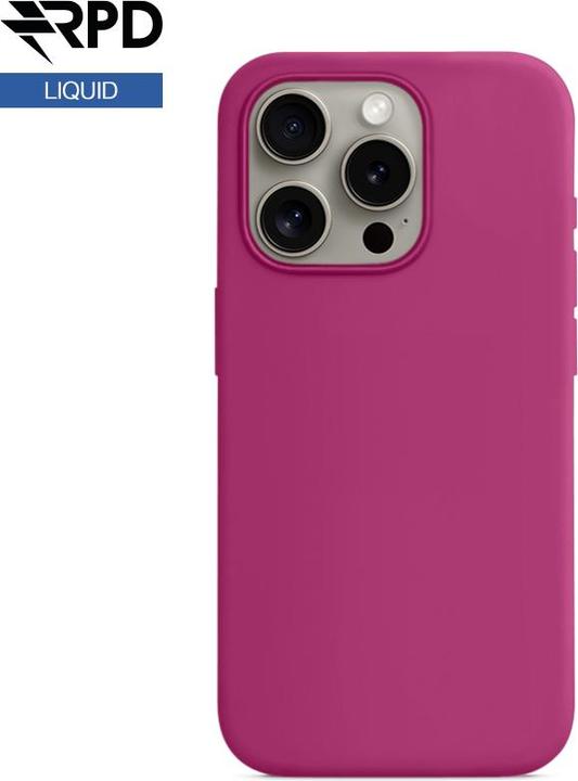 Image du produit RPD iPhone 16e - Silikon Case Fuchsia (pink), Liquid (Magsafe-Version) (Apple iPhone 16e)