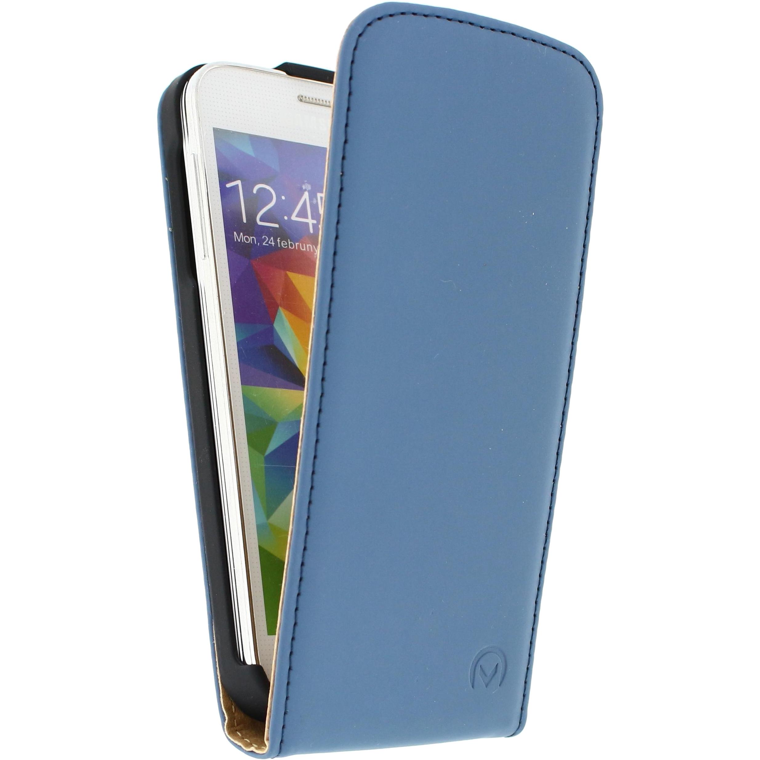 Thumbnail - Mobilize Ultra Slim Flip Case (Samsung Galaxy S5 Mini), Smartphone Hülle, Blau